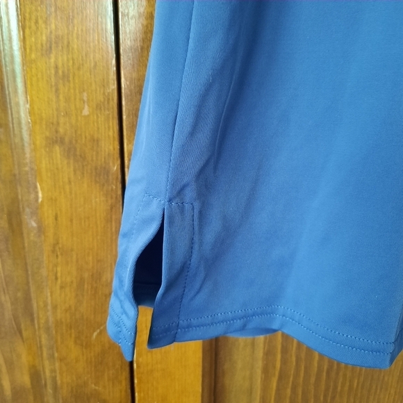 Lands' End Tummy Control Swim Skirt Swim Bottoms navy blue #346779 size 10 - Picture 3 of 7